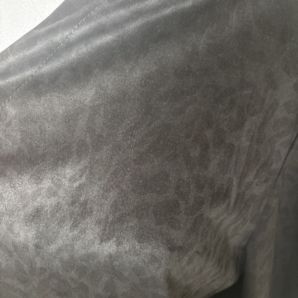 L&B (Lucky And Blessed) Black Fringe Open Jacket … - image 2